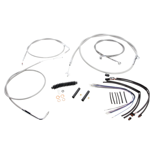 Magnum - Magnum Stainless Steel XR Handlebar Installation Kit for 15-17in. Ape - 589272
