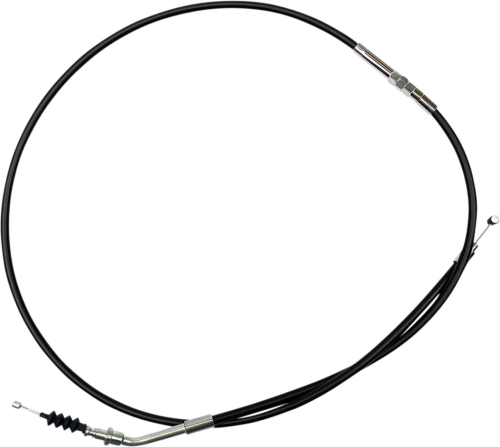 Magnum - Magnum XR High Efficiency Clutch Cable - +4in. - Black/Chrome - XR4323004