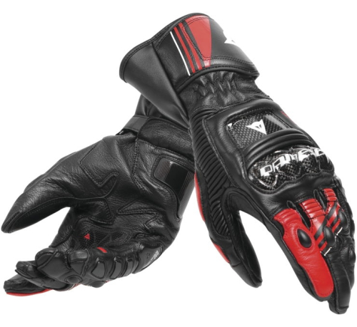 Dainese - Dainese Druid 4 Gloves - 201815959-A77-XXL - Black/Red/White - 2XL
