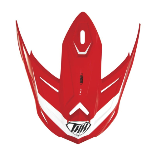 THH Helmets - THH Helmets Visor Airtech for T710X Helmets - Red/Black - 648094