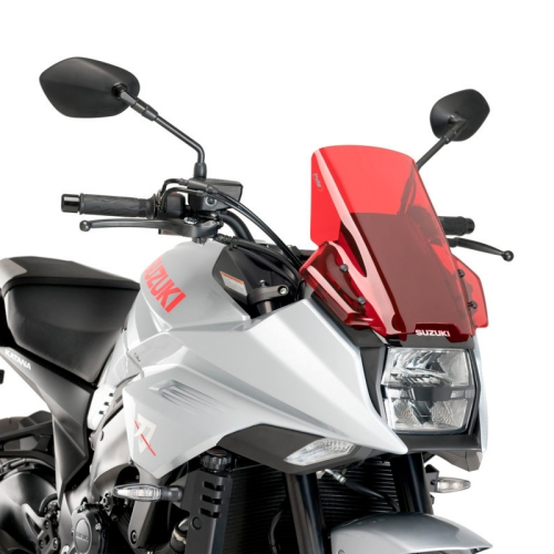 PUIG - PUIG Touring II Windshield - Red - 3637R