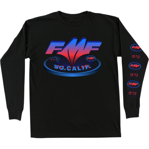 FMF Racing - FMF Racing Black Hole Long Sleeve T-Shirt - FA21119900BKMD - Black - Medium