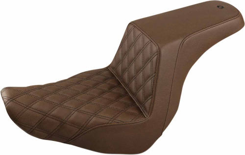 Saddlemen - Saddlemen Step-Up Front LS Seat - Brown Diamond - 818-29-172BR