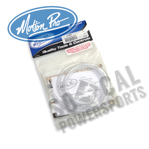 Motion Pro - Motion Pro Clear PVC Fuel Vent Line - 1/4in. ID x 7/16in. OD - 12-0064