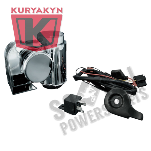 Kuryakyn - Kuryakyn Deluxe Wolo Bad Boy Air Horn Kit - 7742
