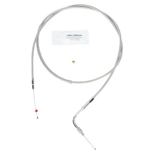 Barnett - Barnett Stainless Clear-Coated Idle Cable (+10in.) - 102-30-40017-10