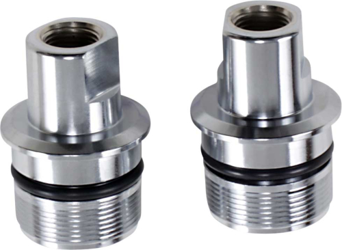 Drag Specialties - Drag Specialties Chrome Upper Fork Tube Plugs - 23-0213-BC114