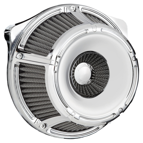 Arlen Ness - Arlen Ness Inverted Series Air Cleaner Kit - Slot Track - Chrome - 18-920