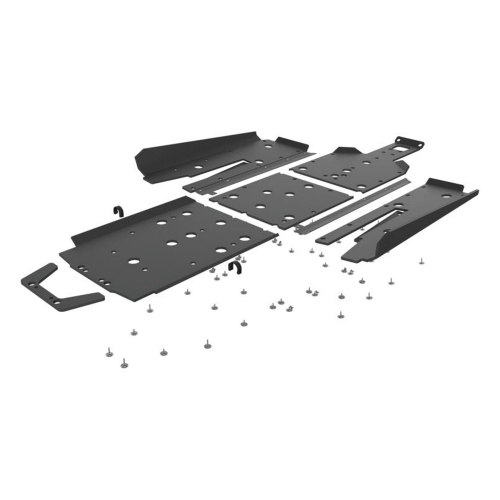 Seizmik - Seizmik Skid Plate with Rock Sliders - 76-10167KIT