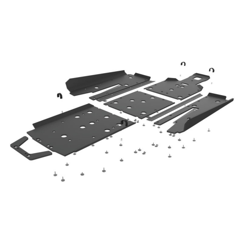 Seizmik - Seizmik Skid Plate with Rock Sliders - 76-10166 KIT