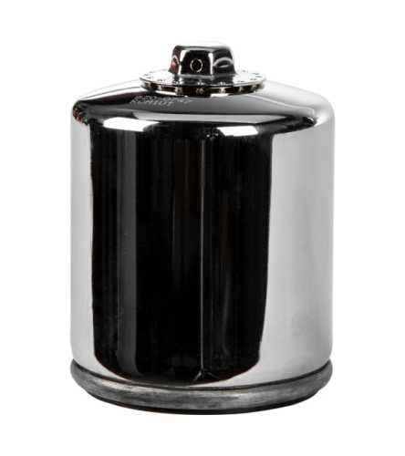 HardDrive - HardDrive Premium Oil Filter with Hex Nut - Chrome - PS170CNHD