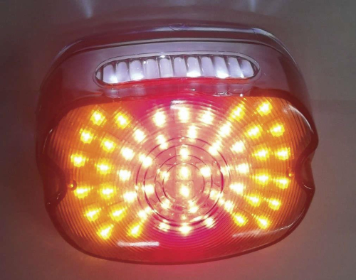 Namz - Namz Slantback Low-Profile LED Taillight with Squareback - Smoke - LLC-SLTL-ST