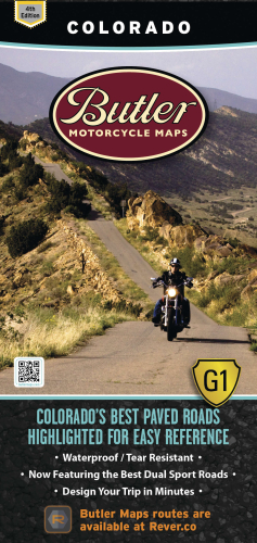 Butler Maps - Butler Maps G1 Series Map - Colorado - MP-104