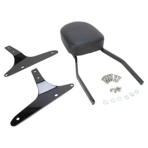 Cobra - Cobra Standard Square Sissy Bar - Black Powder-Coated - 602-1154B
