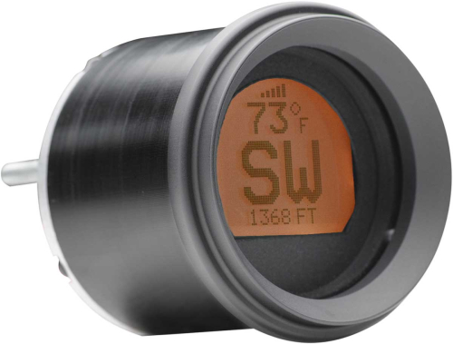 Dakota Digital - Dakota Digital 2-3/16in. Stand-Alone LCD GPS Compass - Black/Black - MCH-GPS17-K-K