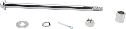 Drag Specialties - Drag Specialties Chrome Axle Kit - Rear - 16-0298-BC520
