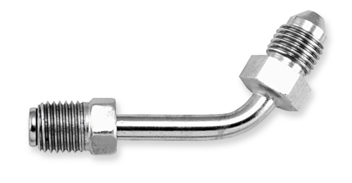 Goodridge - Goodridge Brake Fitting - 60deg. 3/8in. 24 I.F. Rear Calipers - Chrome - 660-03CH