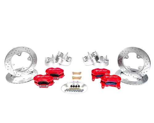 Agency Power - Agency Power Big Brake Kit - Red - AP-RZR-460-RD