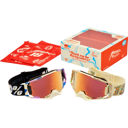 100% - 100% Armega Donut Goggles 2 Pack - 50057-00001