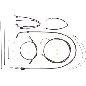 Magnum - Magnum Black Pearl Handlebar Installation Kit for 15in-17in. Ape - 4871171