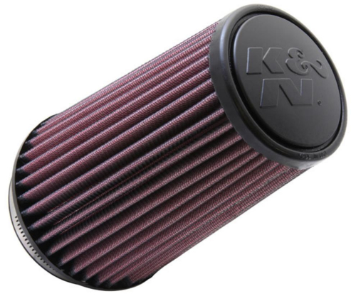 K&N Engineering - K&N Engineering Universal Round Tapered Air Filter - Rubber End Cap - RU-3130