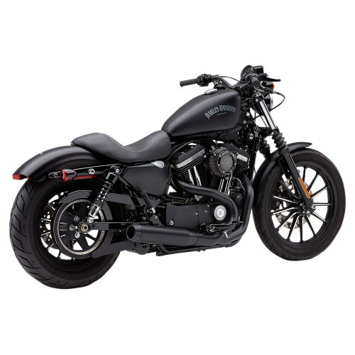 Cobra - Cobra El Diablo 3.5in. 2-Into-1 Exhaust System - Black - 6493B