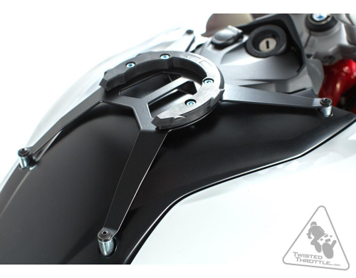 SW-MOTECH - SW-MOTECH Ion Quick-Lock Bottom Tank Ring Adapter - Black - TRT.00.475.20101/B