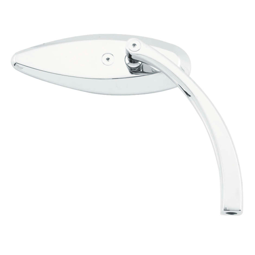 Bikers Choice - Bikers Choice Teardrop Mirrors with Smooth Backing - 270354