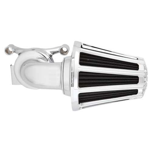 Arlen Ness - Arlen Ness Monster Sucker Air Cleaner Kit with Cover - 10-Gauge - Chrome - 81-022