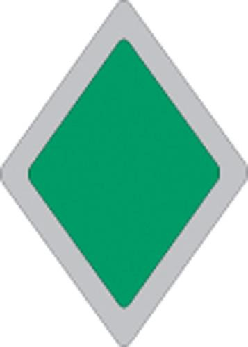 Voss - Voss 5x7in. ATV Trail Sign - Reflective Blank (Green) - 264 RB GR