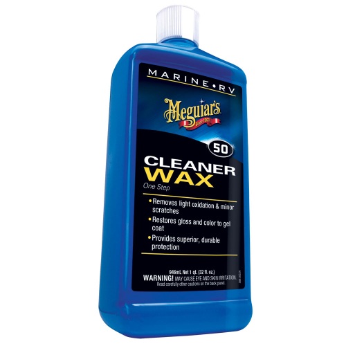 Meguiar's - Meguiar's #50 Boat/RV Cleaner Wax - Liquid 32oz