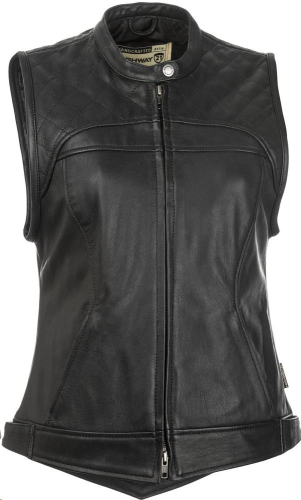 Highway 21 - Highway 21 Ava Womens Vest - 489-1500S - Black - Small