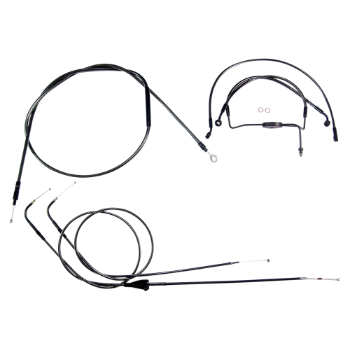 Magnum - Magnum Black Pearl Handlebar Installation Kit for 10in. Ape - 487294