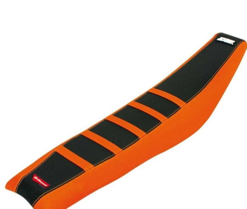Polisport - Polisport Performance Racing Seat Cover - Orange/Black - 8156700003