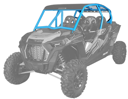 Pro Armor - Pro Armor Asylum Cage with Intrusion Bars - Sky Blue - P194C028SB