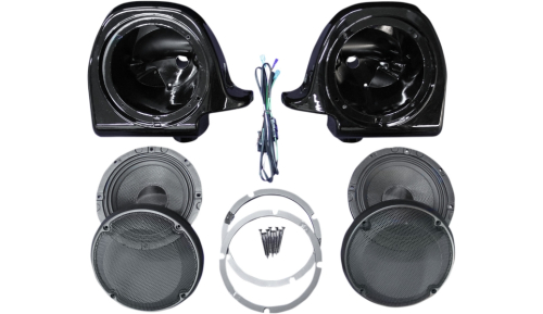J&M - J&M Rokker XXR Series 6.71in. Rear/Fairing Lower Speaker Kit - HL13-6712-XXR