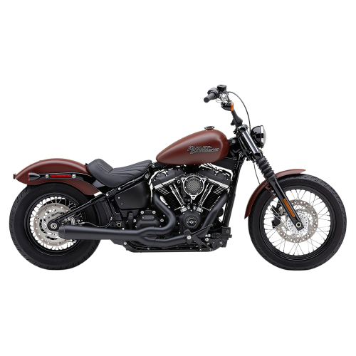 Cobra - Cobra El Diablo 4in. 2-Into-1 Exhaust System - Black - 6478B