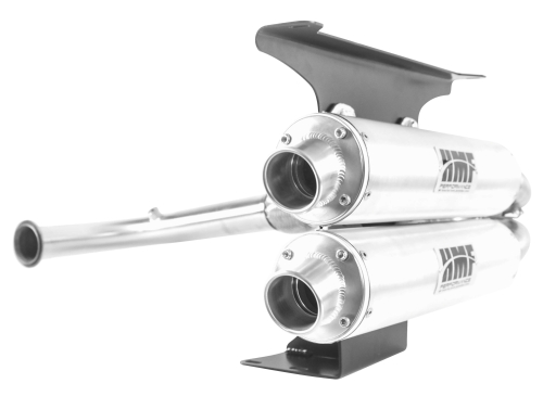 HMF Engineering - HMF Engineering Performance Series Dual Full System Exhaust - Brushed - 01660A636071