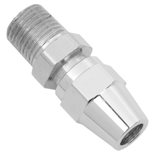 Russell - Russell Pro System II Nylon Chrome Steel Male NPT Straight Master Cylinder/Caliper Fitting - 1/8in. - R4340C