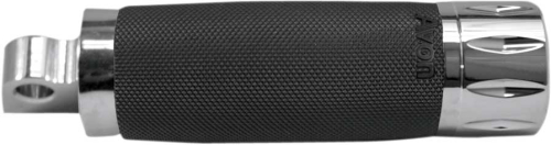 Avon Grips - Avon Grips Rival Custom Male-Mount Footpegs - Chrome - FP-CC-85-CH-RIV