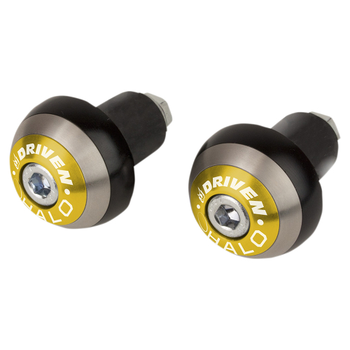 Driven Racing - Driven Racing Halo Bar Ends - Gold - DHBEW-GD