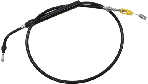 LA Choppers - LA Choppers Clutch Line - Black Vinyl Braided with Mini Ape Hangers - LA-8056C08B