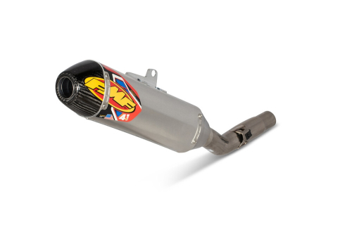 FMF Racing - FMF Racing Factory 4.1 RCT Slip-On - Aluminum Muffler - Carbon Endcap - 044473