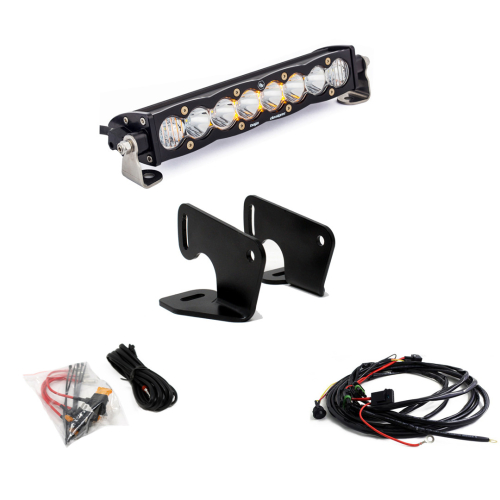 Baja Designs - Baja Designs S8 Hood Mount Light Bar Kit - 10in. - 447166
