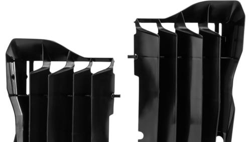 UFO Plastics - UFO Plastics Radiator Louvers - Black - AC02451