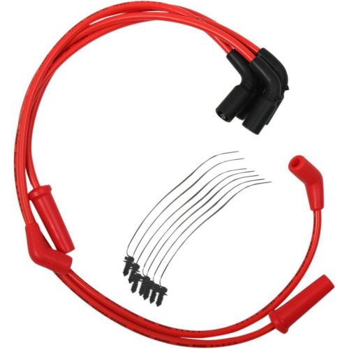 Accel - Accel 8mm Spark Plug Wire Set - Red - 171116-R