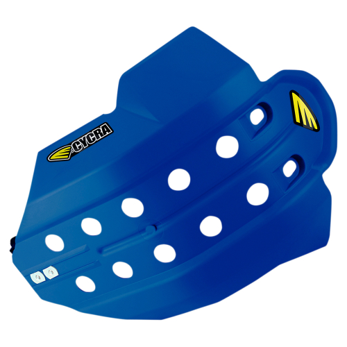 Cycra - Cycra Full Coverage Skid Plate with Hard Mounts - Blue - 621689