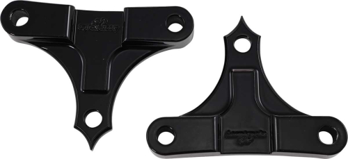 Accutronix - Accutronix 49mm Custom Fender Spacers - 5/8in. - Tribal - Black - TFS49-LF5/8B