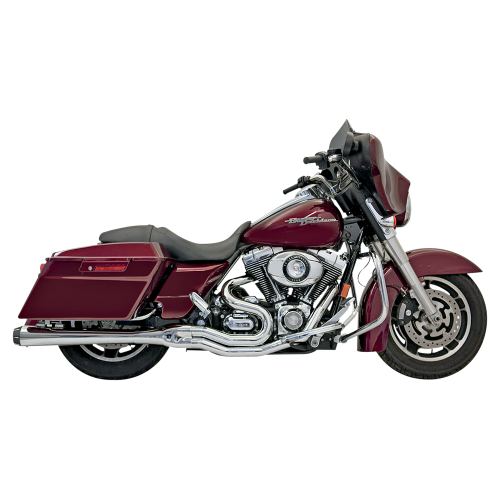 Bassani Manufacturing - Bassani Manufacturing Road Rage II Mega Power Exhaust System - Chrome - FLH-767