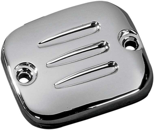 Drag Specialties - Drag Specialties Handlebar Master Cylinder Cover - Groove Chrome - DS-373814